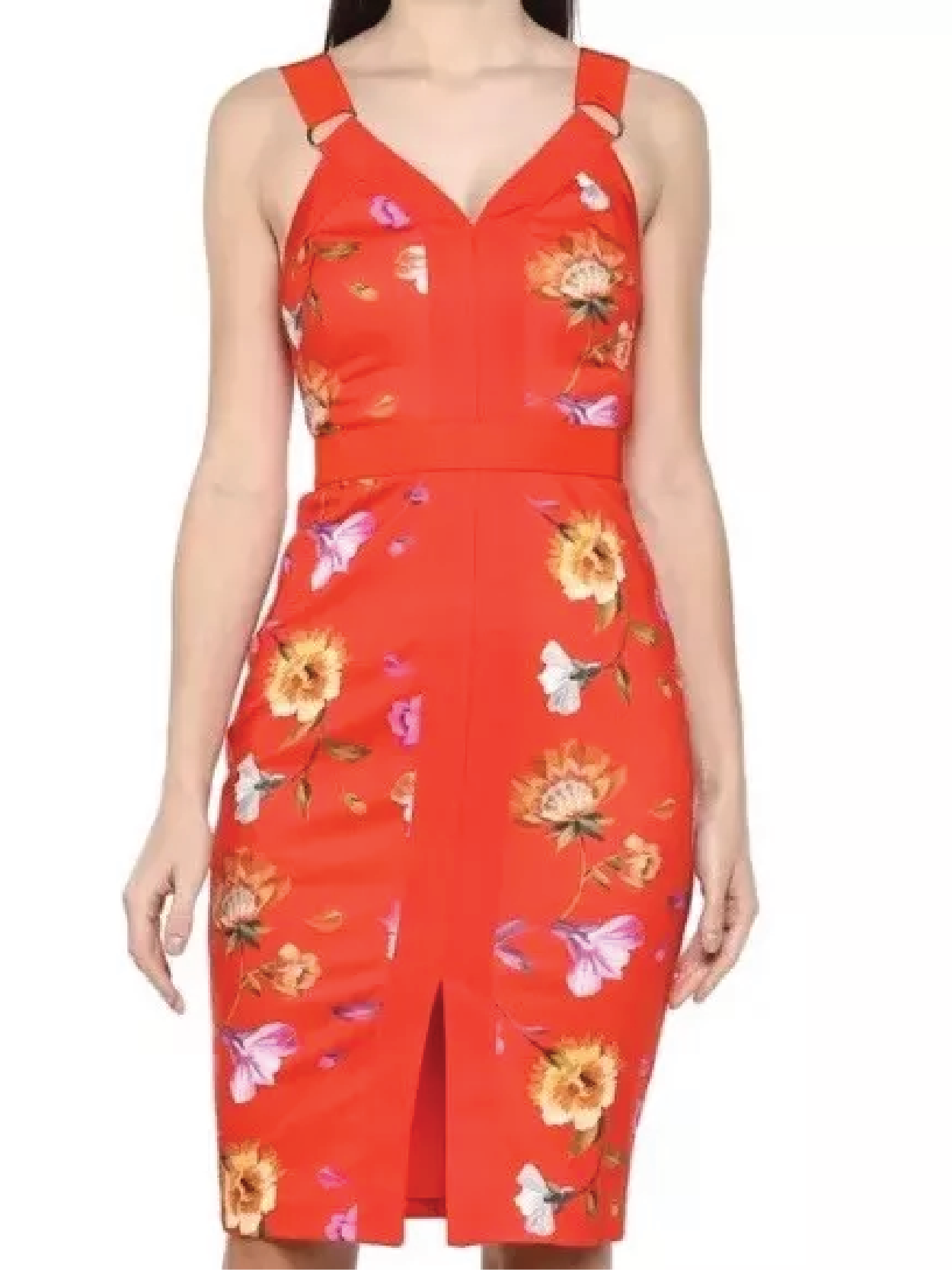 Robe moulante à motifs floraux Ted Baker