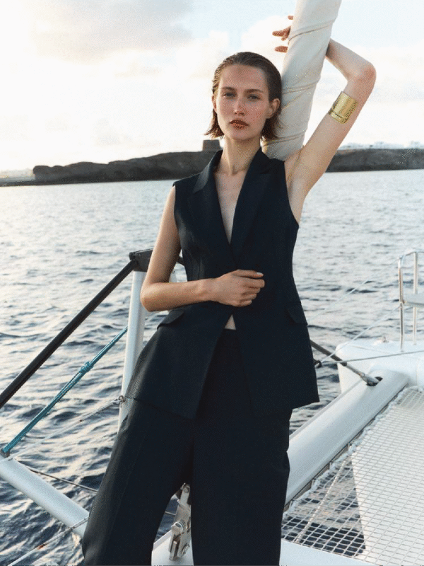 Ensemble en lin Zara