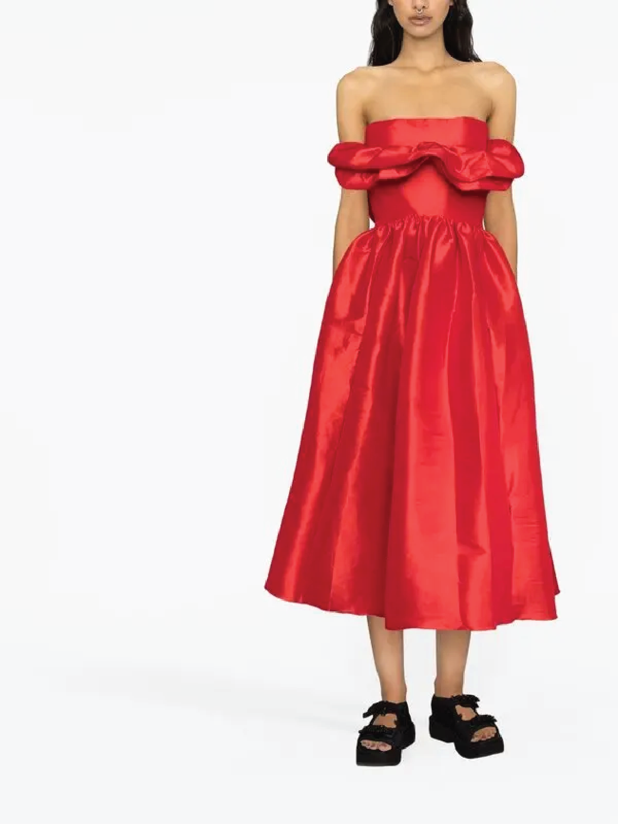Mini robe rouge Kika Vargas